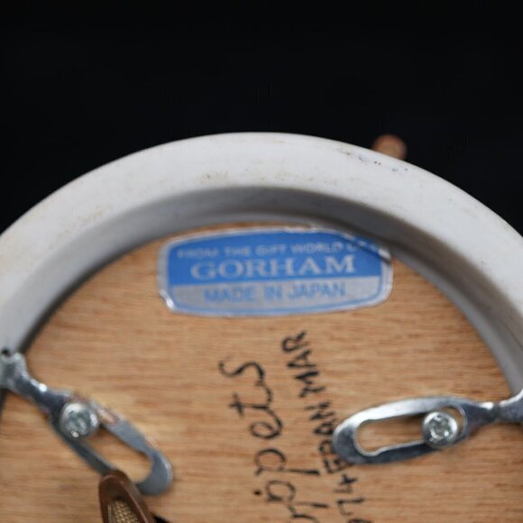 Vintage Gorham Moppets 1974 Boy Dog Music box figurine - Picture 7 of 7